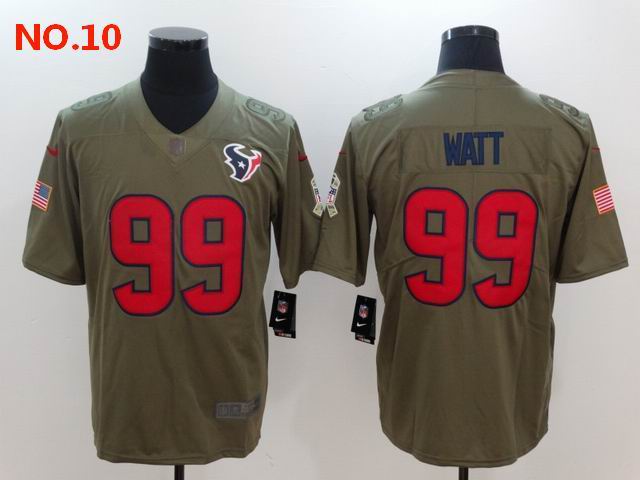 Houston Texans #99 J.J. Watt Men's Nike Jersey NO.10;